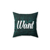 WANT Pillow