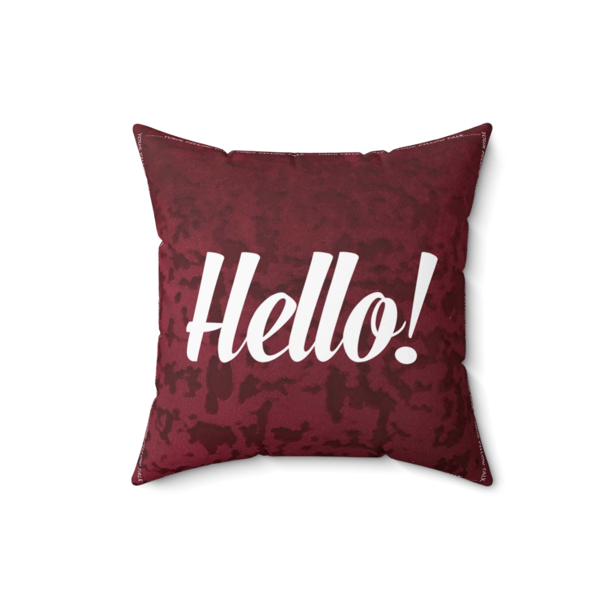 HELLO! Pillow